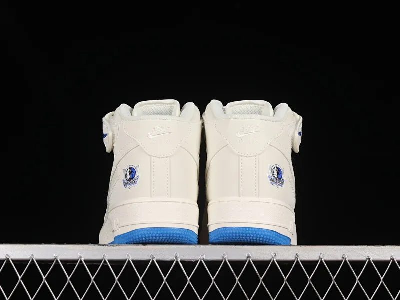 All categories Nk Air Force 1 Air Force series Nk Air Force 1 Mid Air Force mid-top Nk Air Force 1'07 Mid beige blue Dallas Mavericks city limited Air Force 1 mid-top sports and leisure sneakers DW5696-893